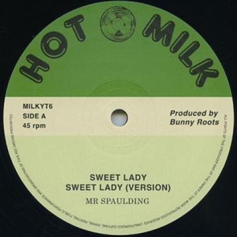 12inch Record MR SPAULDING - Sweet Lady; Version / Vision; Versi MILKYT6 Hot Milk 1983 UK Reggae, Ska & Dub Used
12inch Record MR SPAULDING - Sweet Lady; Version / Vision; Versi MILKYT6 Hot Milk 1983 UK Reggae, Ska & Dub Used