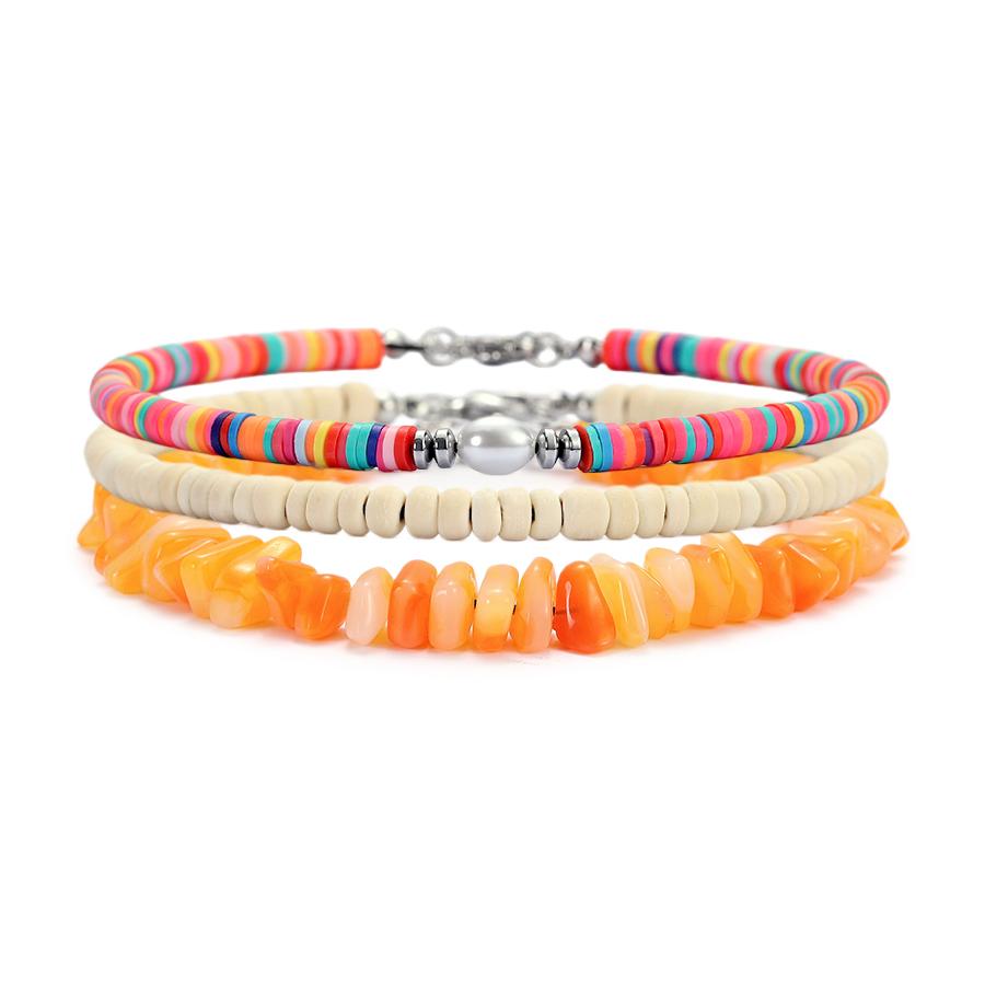 Noter Bohemian 3Pcs Women Anklet Premium Selected Wood Poly Cay Foot Bracelet Beach Vacation Versatile Accessories Jewelry Gift оранжевый
Noter Bohemian 3Pcs Women Anklet Premium Selected Wood Poly Cay Foot Bracelet Beach Vacation Versatile Accessories Jewelry Gift оранжевый