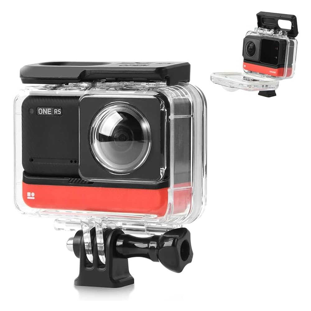 TOMGDRACO Degree Panorama Insta360 ONE RS Diving Case for Panorama Mode 30M Waterproof Case Underwater Photography Waterproof Depth 30M Pressure Fall
TOMGDRACO Degree Panorama Insta360 ONE RS Diving Case for Panorama Mode 30M Waterproof Case Underwater Photography Waterproof Depth 30M Pressure Fall