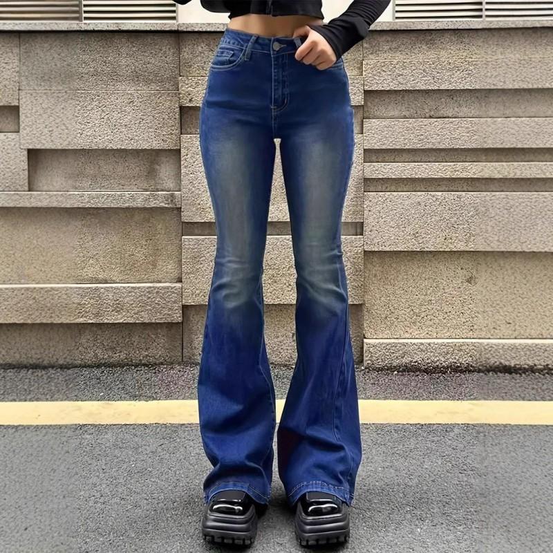Spice Girl Stretch Slim-fitting Micro-jeans High-waist Horseshoe Bell Bottoms Hip-lifting Royal Blue M королівський синій колір
Spice Girl Stretch Slim-fitting Micro-jeans High-waist Horseshoe Bell Bottoms Hip-lifting Royal Blue M королівський синій колір