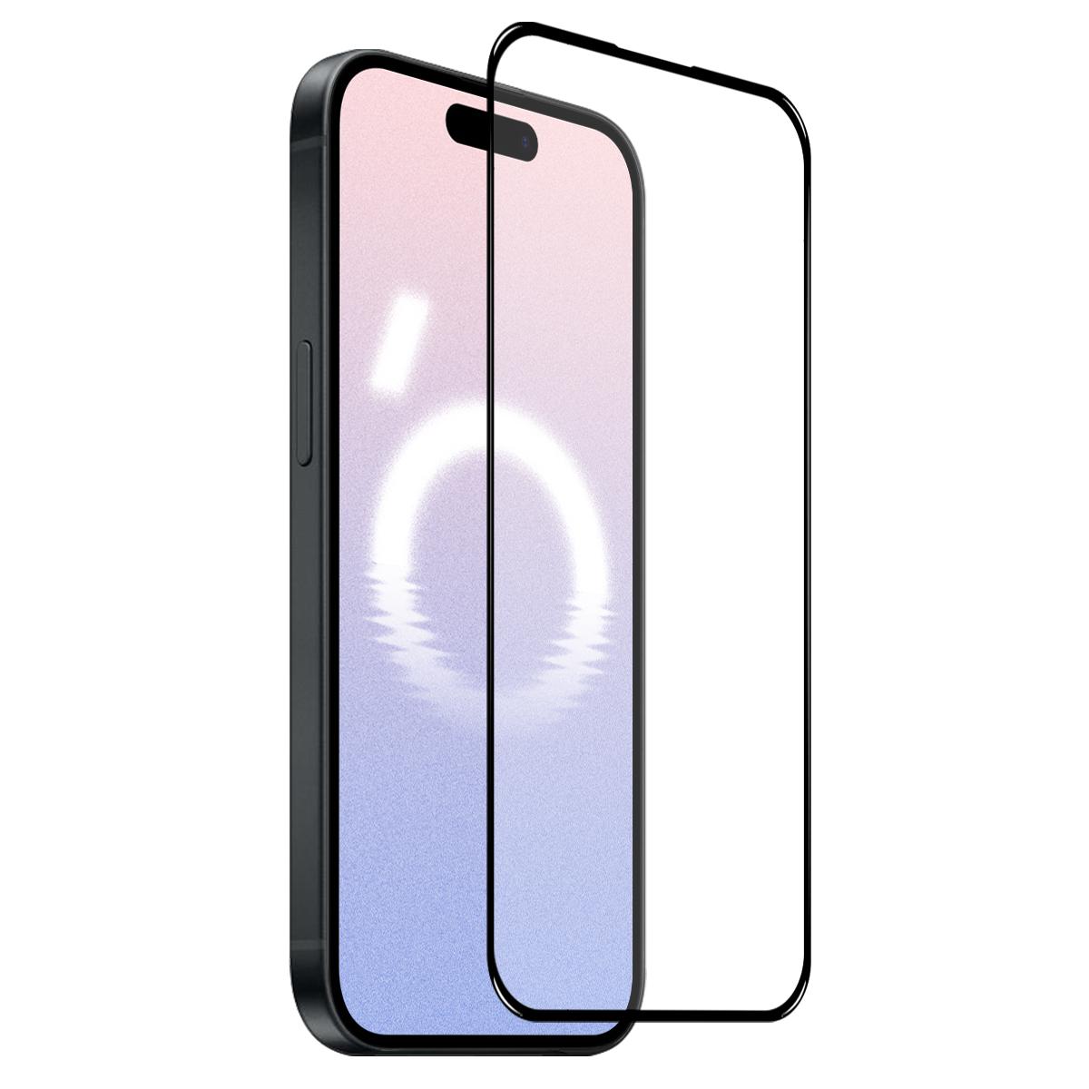 NORTHJO A+ For iPhone 16 Plus/15 Plus High Aluminum-Silicon Screen Protector Silk Printing Edge,Black Type A
NORTHJO A+ For iPhone 16 Plus/15 Plus High Aluminum-Silicon Screen Protector Silk Printing Edge,Black Type A