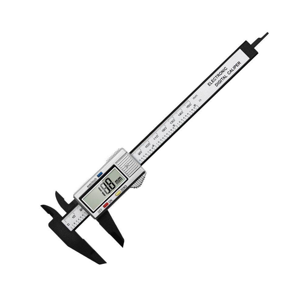 0-150mm Vernier Caliper Multipurpose Digital Gauge Caliper High-strength Plastics Lightweight Woodworking Gadgets
0-150mm Vernier Caliper Multipurpose Digital Gauge Caliper High-strength Plastics Lightweight Woodworking Gadgets