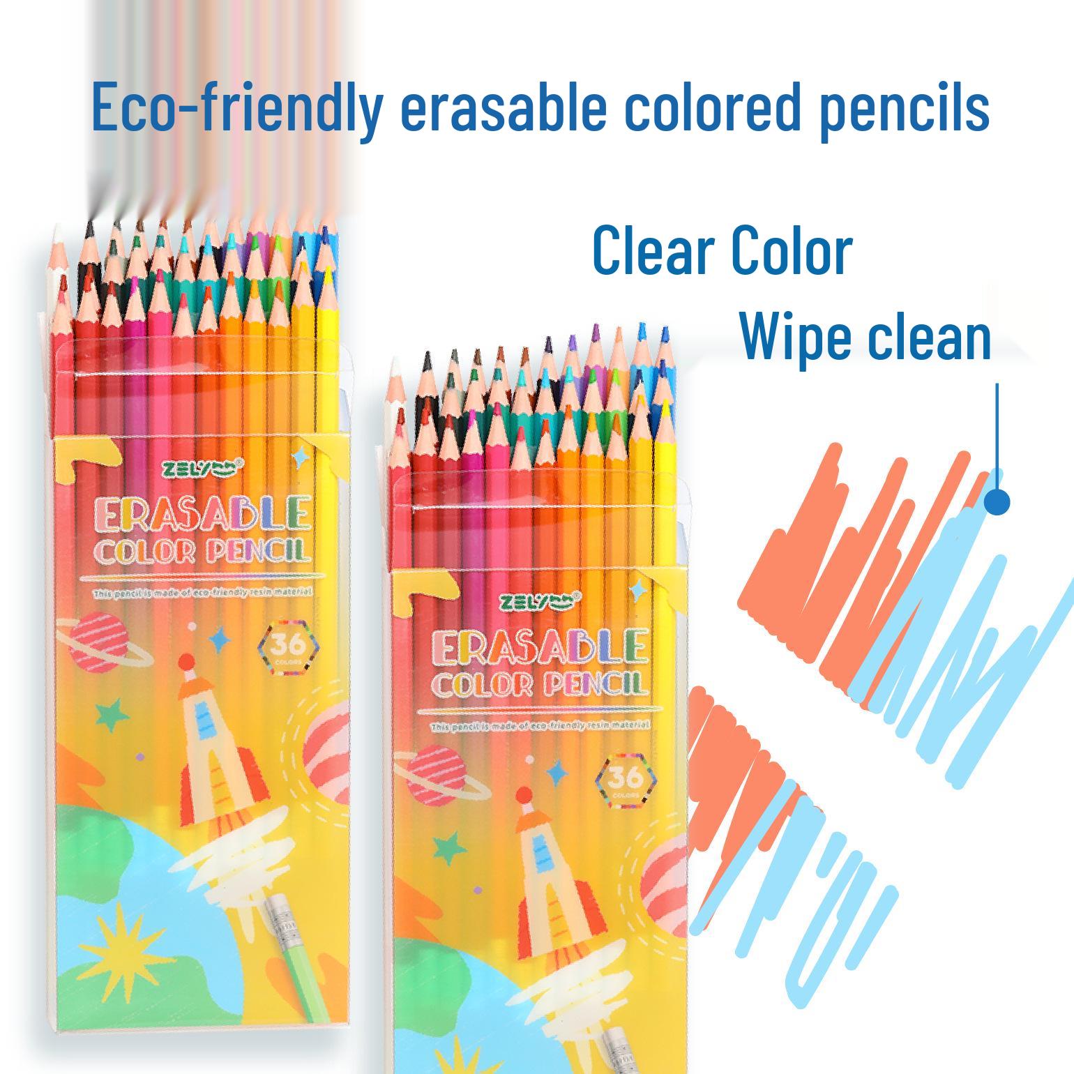 Zhenglin Erasable Mini Colored Pencils, 36 or 48 Colors, 3.5-inch for Students and Kids - Ideal Small Gifts Colored Pencils
Zhenglin Erasable Mini Colored Pencils, 36 or 48 Colors, 3.5-inch for Students and Kids - Ideal Small Gifts Colored Pencils