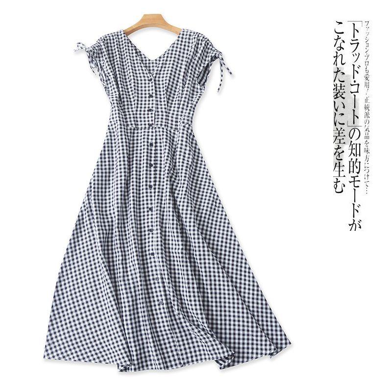 Sleeveless Dress Summer New Foreign Trade Women clothes Fashion V-neck Single-Breasted Waist Hugging Double Pocket Midi dress 30795 Haig B- 8-33-1 S
Sleeveless Dress Summer New Foreign Trade Women clothes Fashion V-neck Single-Breasted Waist Hugging Double Pocket Midi dress 30795 Haig B- 8-33-1 S