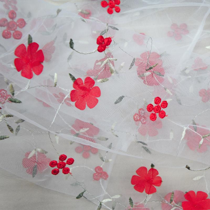 1 Yards Embroidery Lace Fabric Soft 3D Flower Mesh Tulle Floral Fabric DIY Curtain Wedding Princess Dress Tutu Skirt Crafts 1Yard
1 Yards Embroidery Lace Fabric Soft 3D Flower Mesh Tulle Floral Fabric DIY Curtain Wedding Princess Dress Tutu Skirt Crafts 1Yard