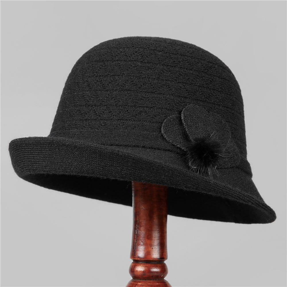 Knitted Hat Crimped Hepburn Basin Hat Ladies Warm Versatile Elegant Mother Bucket Hat M(56-58cm) чорний
Knitted Hat Crimped Hepburn Basin Hat Ladies Warm Versatile Elegant Mother Bucket Hat M(56-58cm) чорний