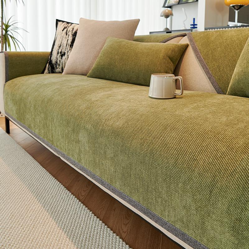 Минималистичный твиловый однотонный чехол на диван из шенилла для гостиной на все сезоны, нескользящий чехол на сиденье дивана, накидка на диван, диванное полотенце 90x90cm зелёный
Минималистичный твиловый однотонный чехол на диван из шенилла для гостиной на все сезоны, нескользящий чехол на сиденье дивана, накидка на диван, диванное полотенце 90x90cm зелёный