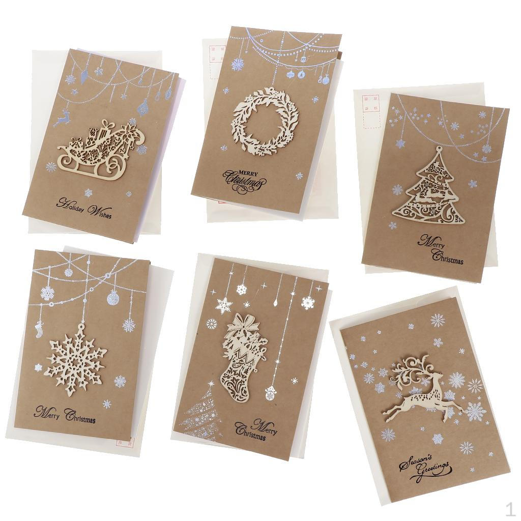Greeting Cards with Envelope, Pack of 6
Greeting Cards with Envelope, Pack of 6
