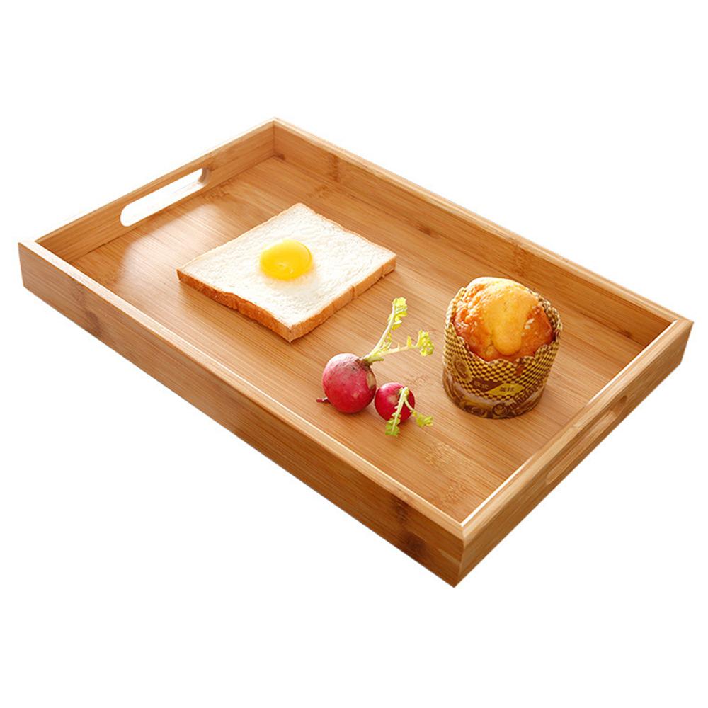 41*29*4cm Natural Color Bamboo Food Serving Tray Table Decor Trays for Food Breakfast Tea Coffee Type A
41*29*4cm Natural Color Bamboo Food Serving Tray Table Decor Trays for Food Breakfast Tea Coffee Type A