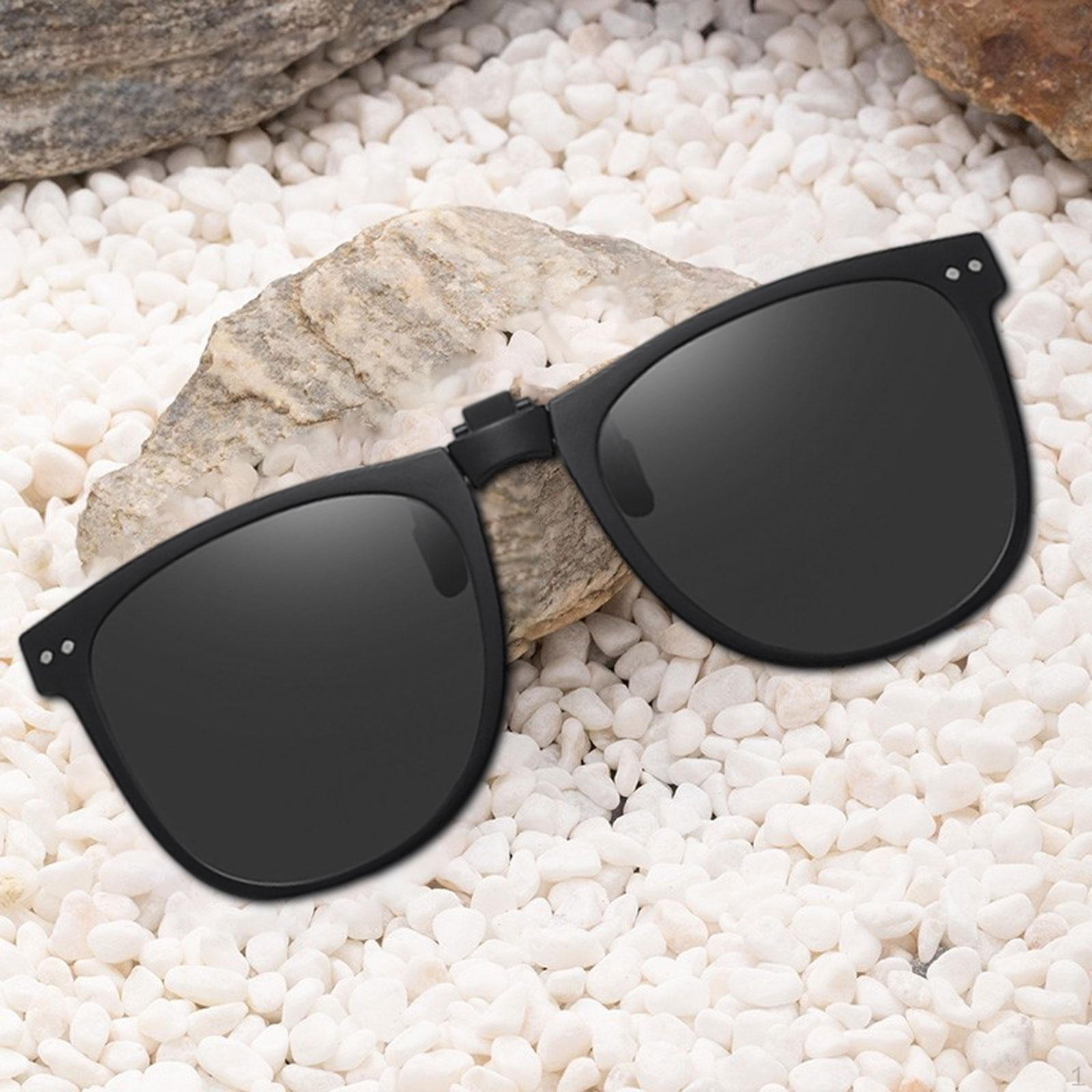 Clip on Sunglasses Anti Glare Flip up for Sport Men Women Outdoor Black
Clip on Sunglasses Anti Glare Flip up for Sport Men Women Outdoor Black
