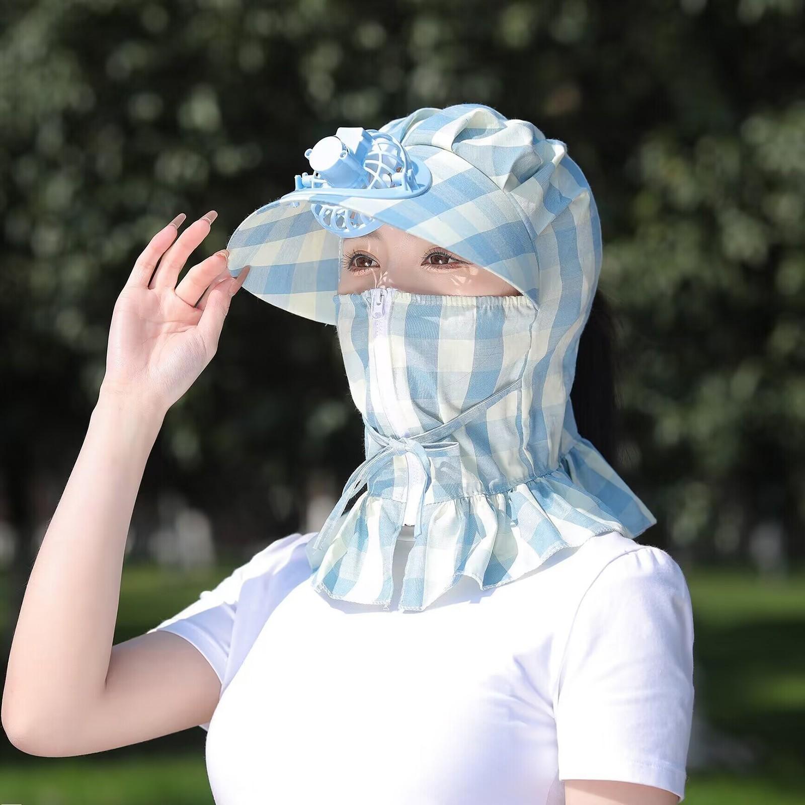 Кепка-веер от солнца, сочетающая в себе функции защиты от солнца и невидимый черный вентилятор, длительный срок службы батареи, легкий и портативный One Size небесно-голубой
Кепка-веер от солнца, сочетающая в себе функции защиты от солнца и невидимый черный вентилятор, длительный срок службы батареи, легкий и портативный One Size небесно-голубой