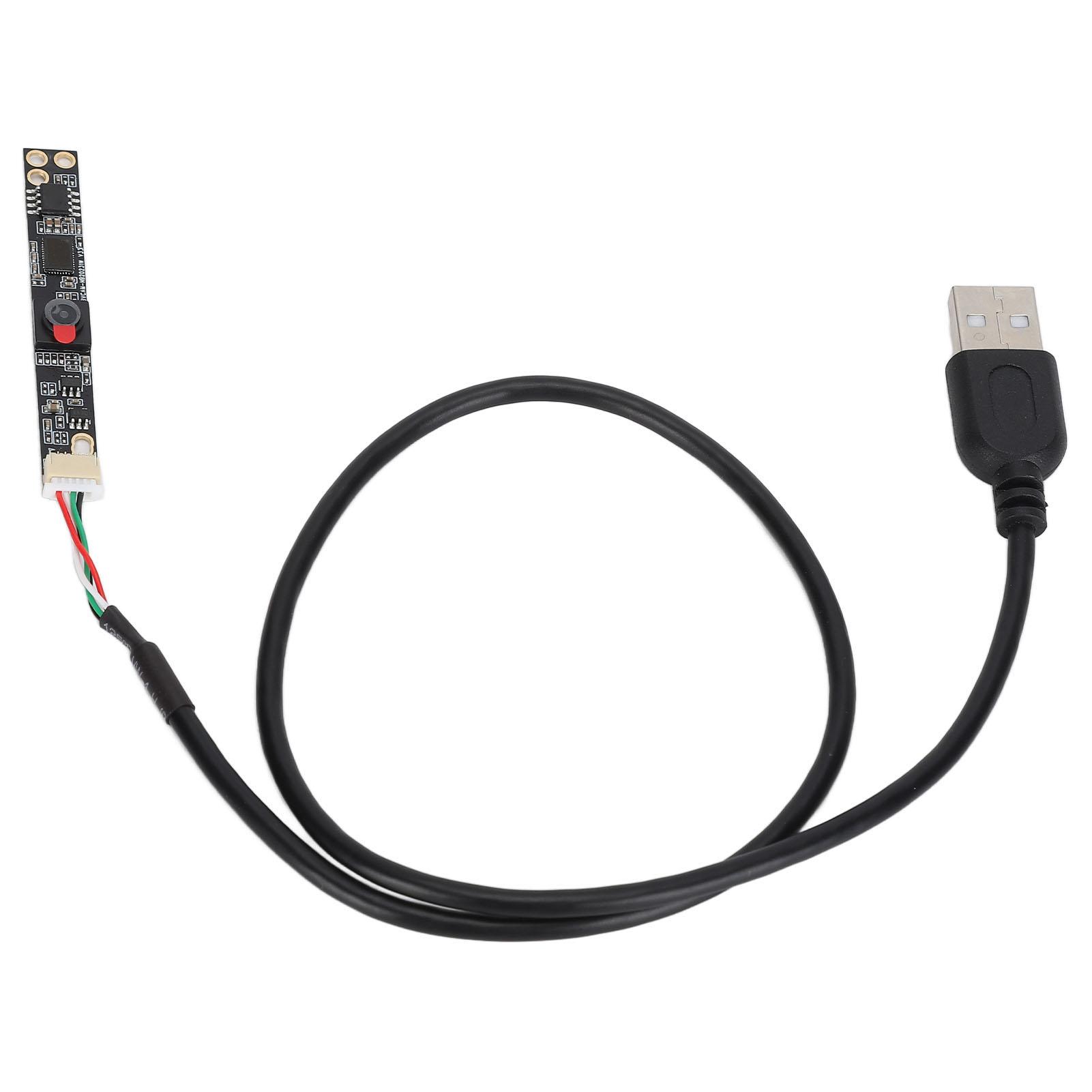 1 МП модуль камери 66° 2,8 мм фіксований фокус USB 2.0 Плата веб-камери з USB-кабелем HBVCAMNB20231W
1 МП модуль камери 66° 2,8 мм фіксований фокус USB 2.0 Плата веб-камери з USB-кабелем HBVCAMNB20231W