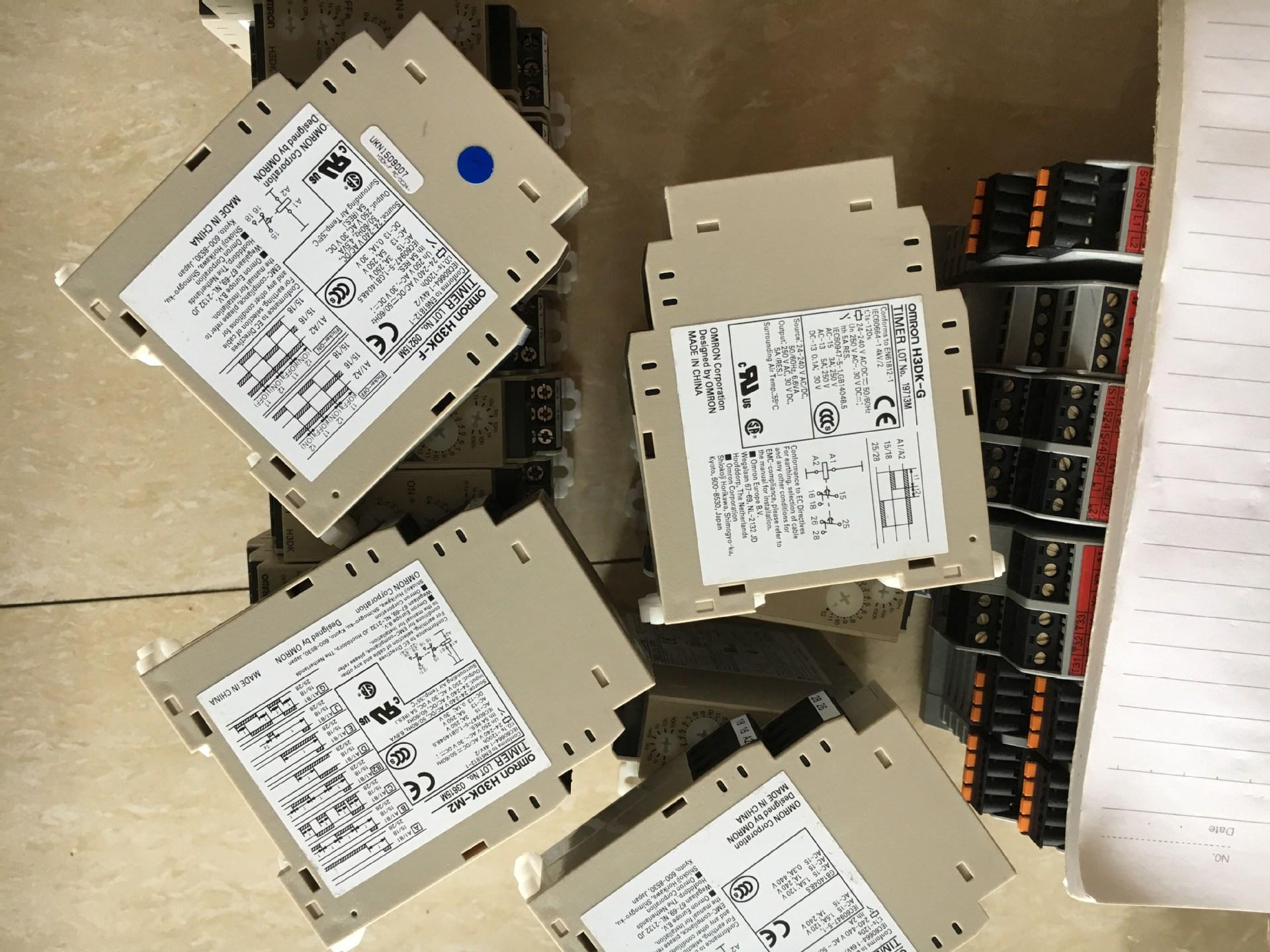 Genuine H3DK/H3DE Timer Relays: Models H3DK-M1, H3DR-A, H3DE-H, H3DE-M1, H3DE-S1, H3DE-S2, H3DK-S2 H3DR-A
Genuine H3DK/H3DE Timer Relays: Models H3DK-M1, H3DR-A, H3DE-H, H3DE-M1, H3DE-S1, H3DE-S2, H3DK-S2 H3DR-A