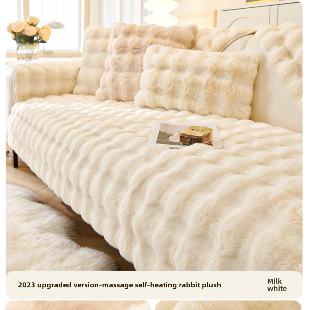 Толстая плюшевая подушка для дивана с кроликом, нескользящий чехол для дивана, супер мягкий чехол для подушки из искусственного меха, пушистые чехлы для подушек для дивана, защитная подушка для мебели 70*70cm кремовый
Толстая плюшевая подушка для дивана с кроликом, нескользящий чехол для дивана, супер мягкий чехол для подушки из искусственного меха, пушистые чехлы для подушек для дивана, защитная подушка для мебели 70*70cm кремовый