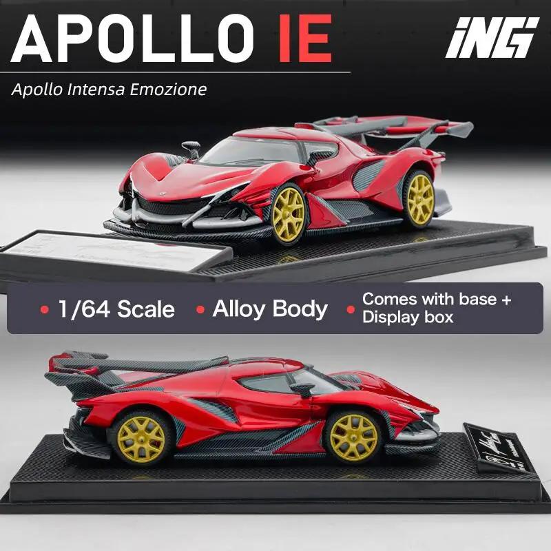 ING 1:64 Apollo IE Sports Car Diecast Model Cars красный
ING 1:64 Apollo IE Sports Car Diecast Model Cars красный