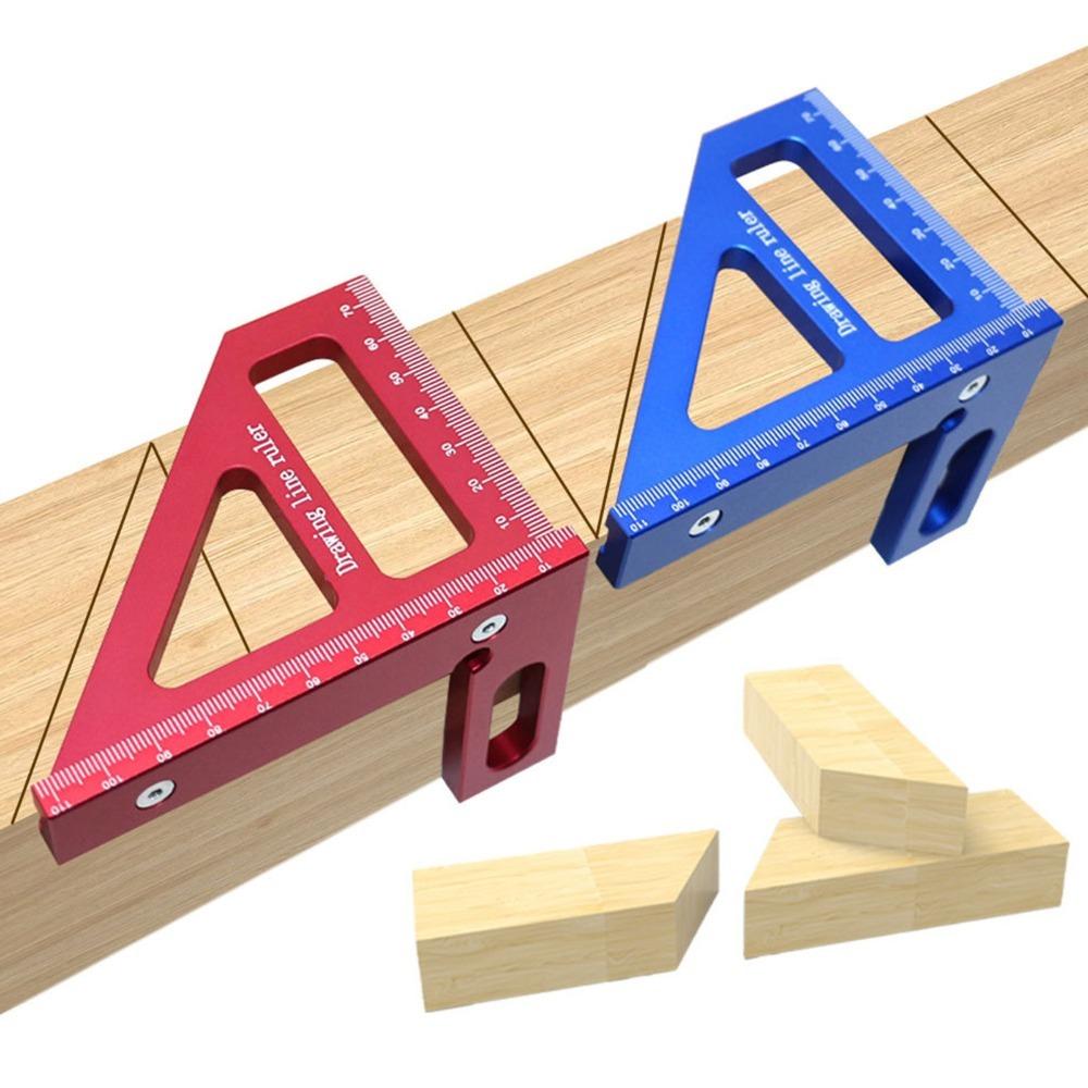 Aluminum Alloy Woodworking Square Protractor 45 90 Degree 3D Multi-Angle Measuring Ruler Engineer синій
Aluminum Alloy Woodworking Square Protractor 45 90 Degree 3D Multi-Angle Measuring Ruler Engineer синій
