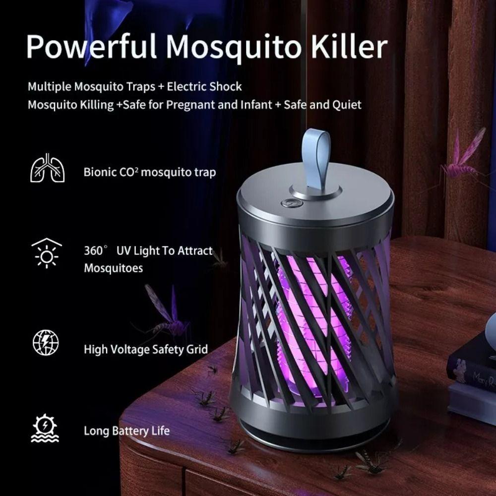 ABS Mosquito Killer Lamp Non-toxic Rechargeable Zapper Useful UV LED Mosquito Lamp Home & Garden
ABS Mosquito Killer Lamp Non-toxic Rechargeable Zapper Useful UV LED Mosquito Lamp Home & Garden