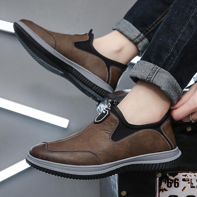2025 spring and autumn soft leather Doudou shoes men s casual driving shoes soft sole fashion foot cover versatile sports shoes board shoes 38 белый
2025 spring and autumn soft leather Doudou shoes men s casual driving shoes soft sole fashion foot cover versatile sports shoes board shoes 38 белый