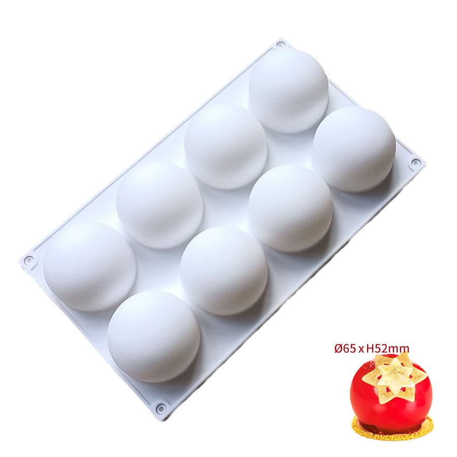 3D Sphere Silicone Mold For Mousse Cake Baking Ball Shape French Dessert Chocolate Truffle Pastry Tools Kitchen Accessories Item
3D Sphere Silicone Mold For Mousse Cake Baking Ball Shape French Dessert Chocolate Truffle Pastry Tools Kitchen Accessories Item