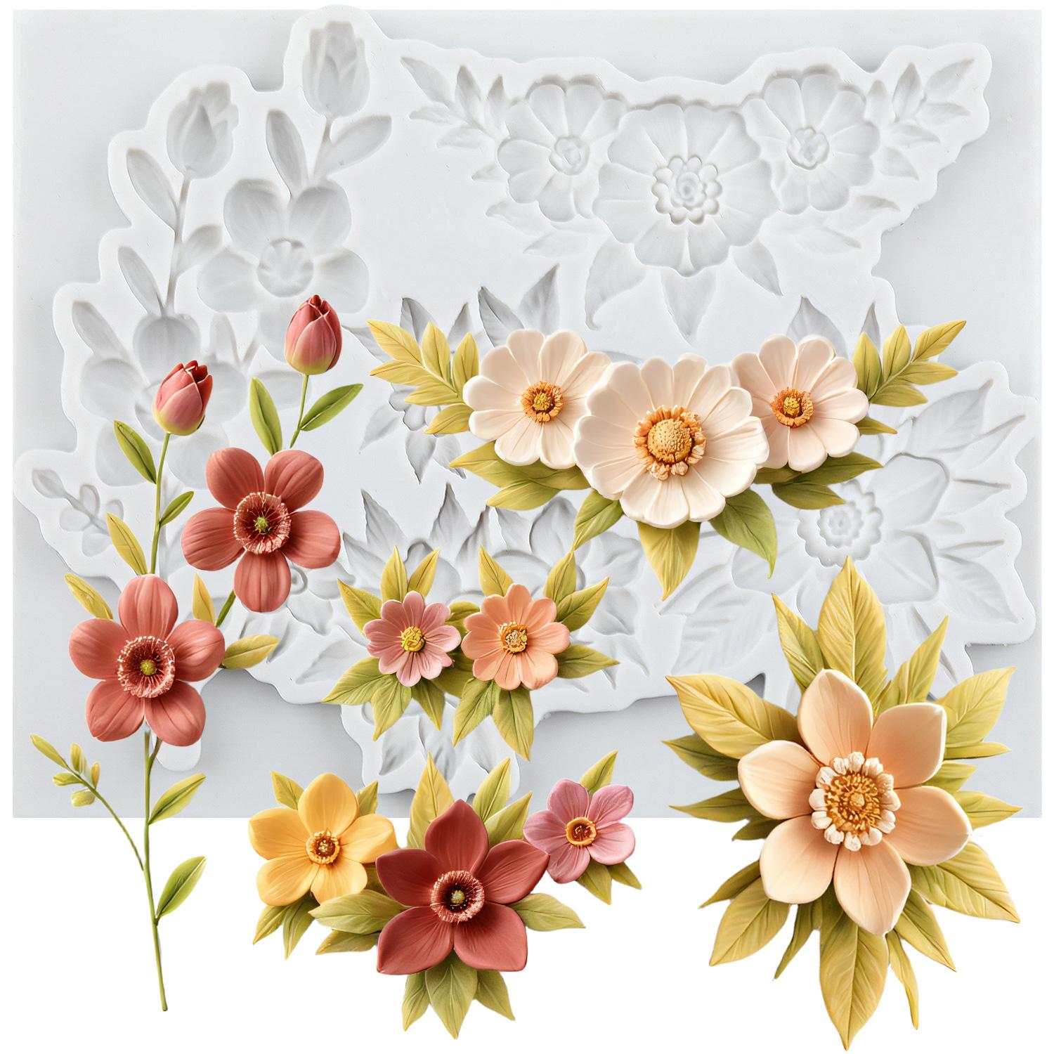 Flower Silicone Mold Leaf Fondant Molds Cake Decorating Tools Cupcake Topper Candy Sugar Craft Gum Paste Polymer Clay серый
Flower Silicone Mold Leaf Fondant Molds Cake Decorating Tools Cupcake Topper Candy Sugar Craft Gum Paste Polymer Clay серый