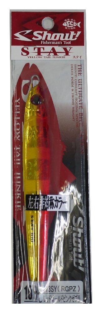 Metal Jig Stay 100g Red Gold Pink Zebra 113SY Lure Shout! #51 (RGPZ)
Metal Jig Stay 100g Red Gold Pink Zebra 113SY Lure Shout! #51 (RGPZ)