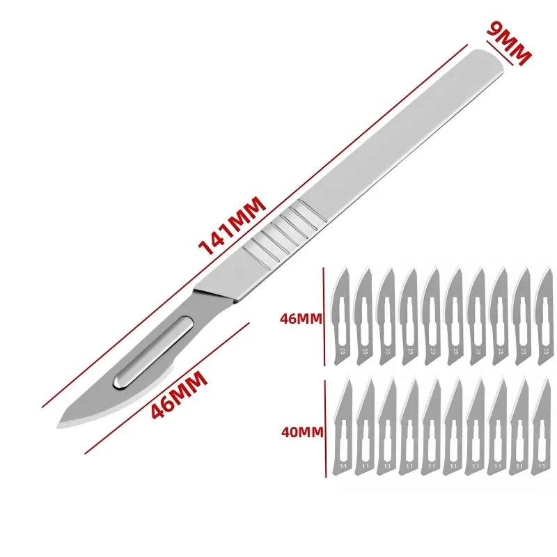 Carbon Steel Surgical Scalpel Blades+Handle Scalpel DIY Cutting Tool PCB Repair Animal Surgical Knife Dropshiping Surgical Knife
Carbon Steel Surgical Scalpel Blades+Handle Scalpel DIY Cutting Tool PCB Repair Animal Surgical Knife Dropshiping Surgical Knife