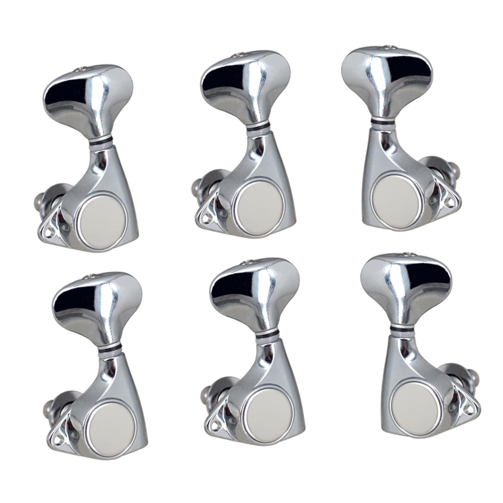 6 Pieces Guitar Tuning Key Pegs 1/18 Supplies Easy to Install Vintage Style Accessories Parts Replacement for Acoustic Folk срібний
6 Pieces Guitar Tuning Key Pegs 1/18 Supplies Easy to Install Vintage Style Accessories Parts Replacement for Acoustic Folk срібний