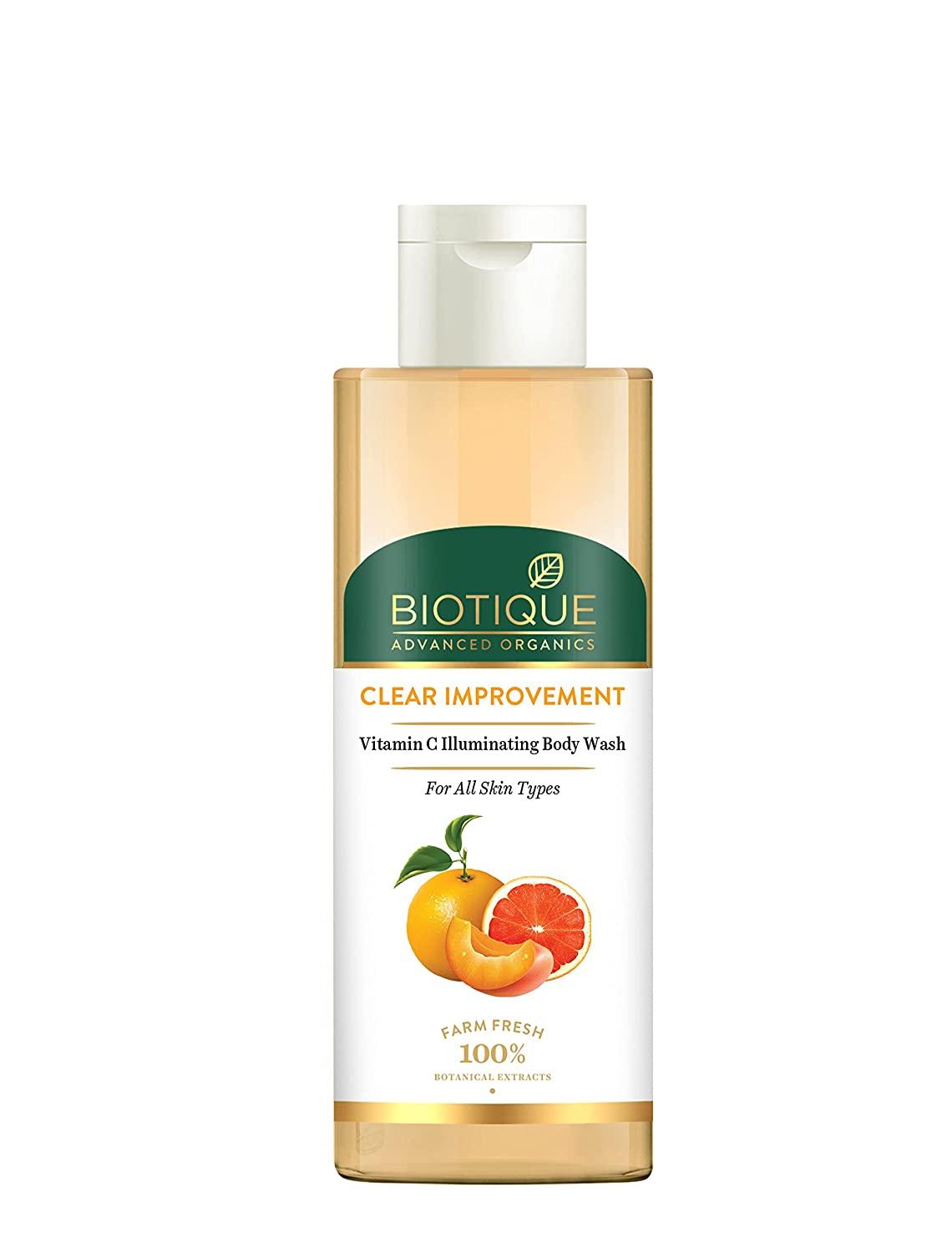 Biotique Advanced Organics Clear Improvement Витамин С Осветляющий гель для тела (200мл)
Biotique Advanced Organics Clear Improvement Витамин С Осветляющий гель для тела (200мл)