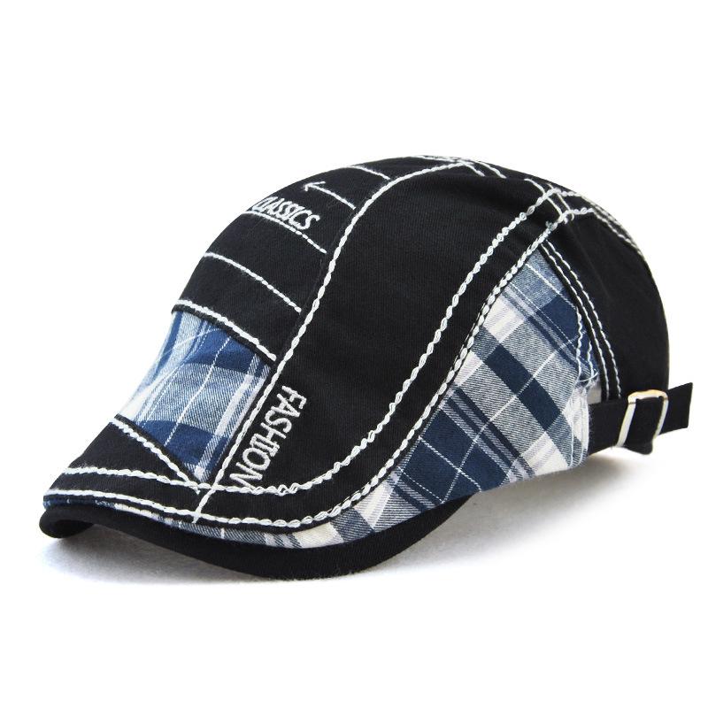 New arrival: Checked fabric patchwork baseball cap with parallel arrow embroidery – outdoor sun hat чёрный
New arrival: Checked fabric patchwork baseball cap with parallel arrow embroidery – outdoor sun hat чёрный