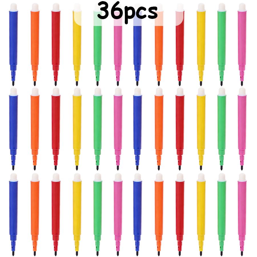 36/72pcs 6 Vibrant Colors Mini Portable Watercolor Pens Drawing Markers for Graffiti & Art Painting Stationery Art Supplies
36/72pcs 6 Vibrant Colors Mini Portable Watercolor Pens Drawing Markers for Graffiti & Art Painting Stationery Art Supplies