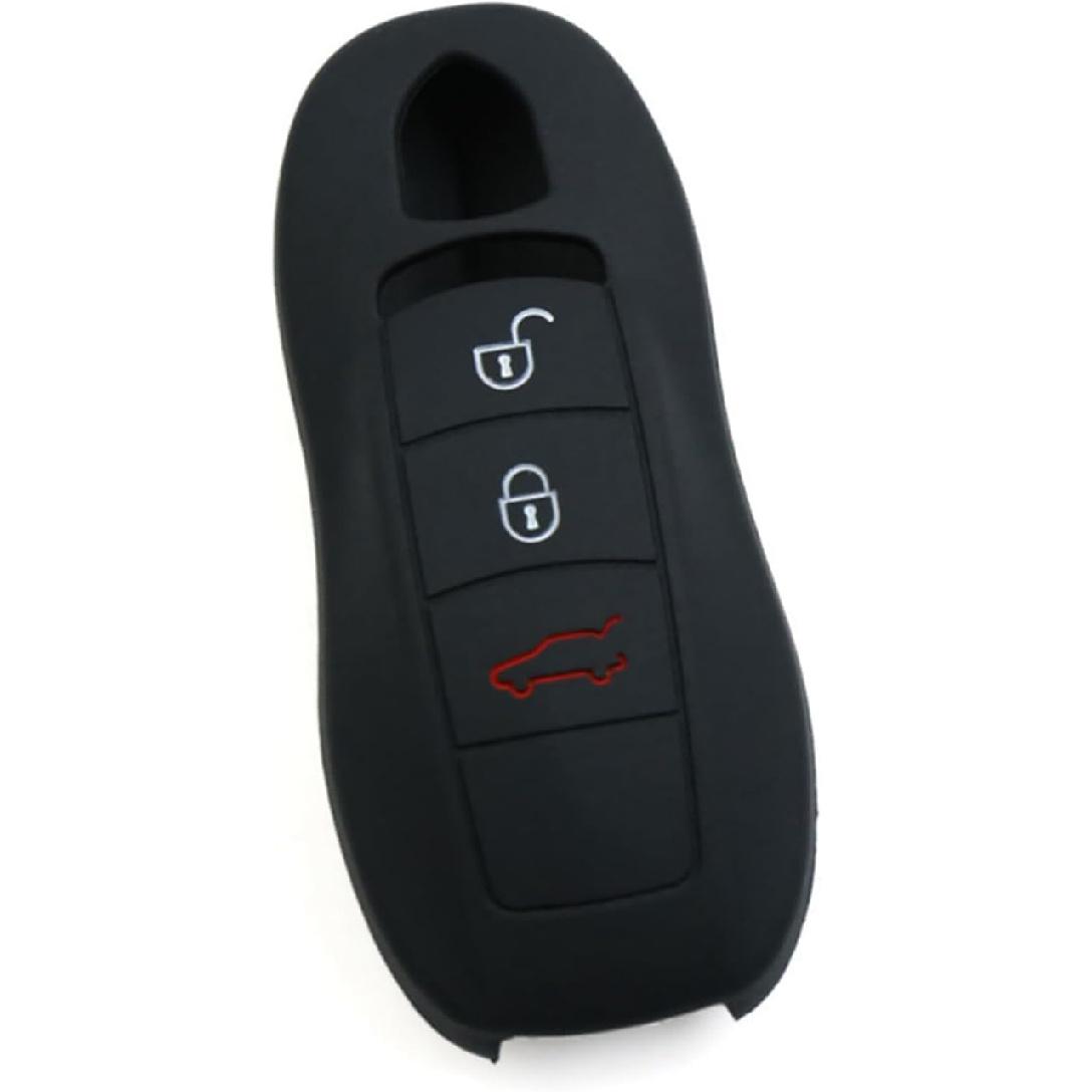 Black Silicone Keyless Entry Car Remote Key Fob Case Cover Protector for Porsche Macan Panamera Cayenne Item Replacement
Black Silicone Keyless Entry Car Remote Key Fob Case Cover Protector for Porsche Macan Panamera Cayenne Item Replacement