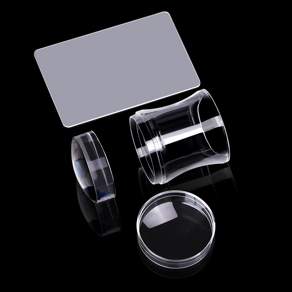 One Set Large Jelly Silicone Stamp Nail Stamper With Scraper Kit Manicure Tools DIY Stamping Nail Art Nails Accesories прозрачный
One Set Large Jelly Silicone Stamp Nail Stamper With Scraper Kit Manicure Tools DIY Stamping Nail Art Nails Accesories прозрачный