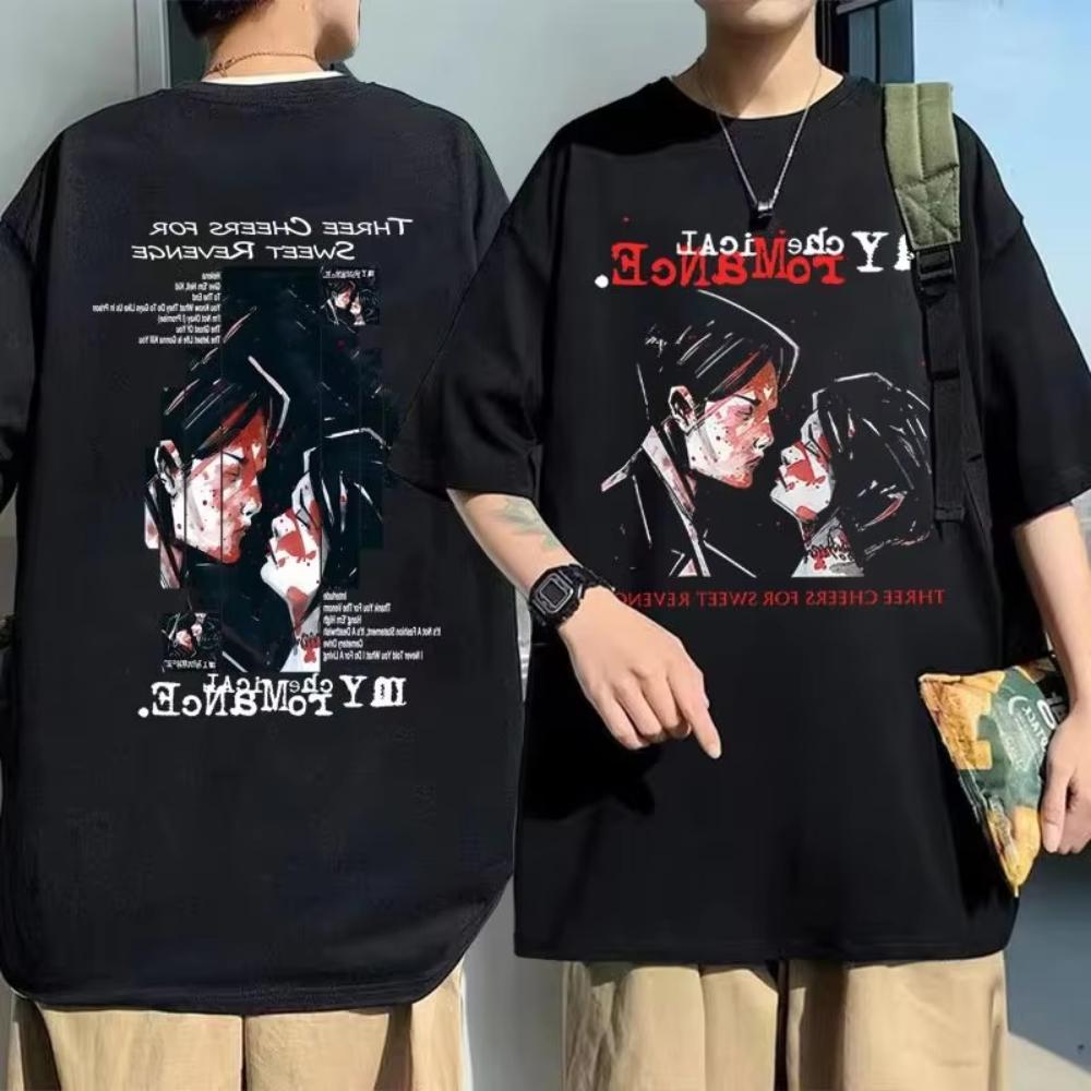 My Chemical Romance Three Cheers for Sweet Revenge Album Graphic T Shirts Men s Women Vintage Punk Emo Rock T-shirts Streetwears 5XL
My Chemical Romance Three Cheers for Sweet Revenge Album Graphic T Shirts Men s Women Vintage Punk Emo Rock T-shirts Streetwears 5XL