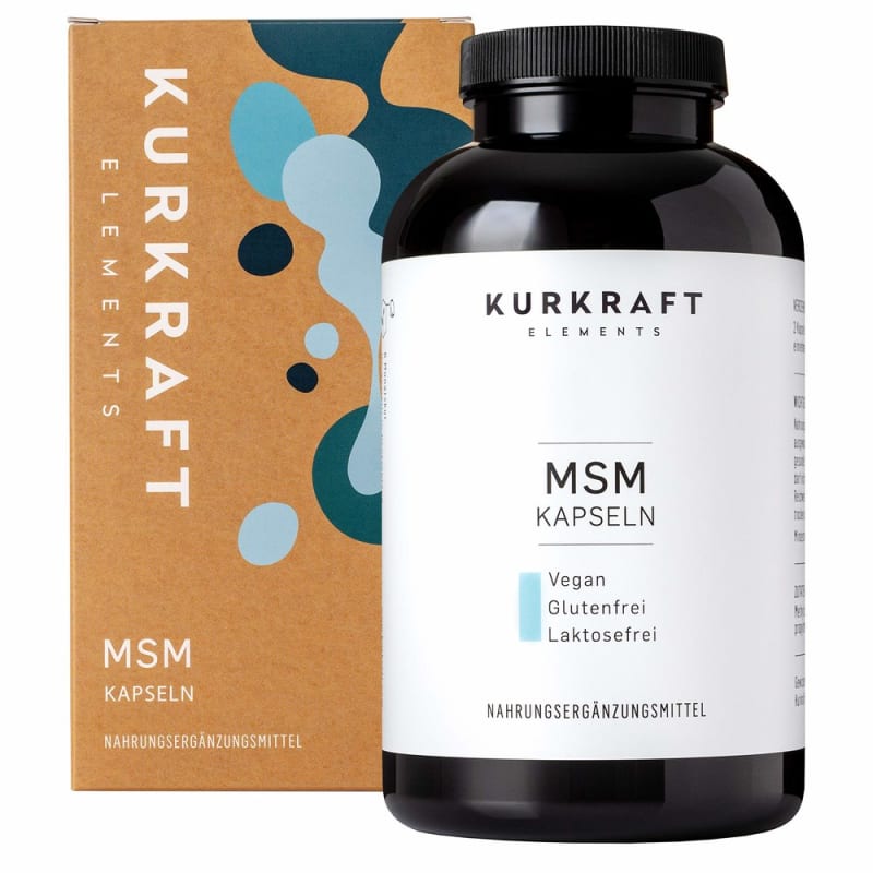 Kurkraft MSM 365 Vegan Capsules
Kurkraft MSM 365 Vegan Capsules