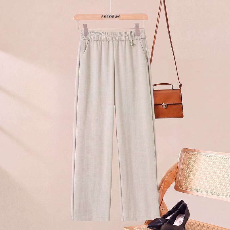 Mid-Aged Women s High-Waist Wide-Leg Summer Pants 5XL
Mid-Aged Women s High-Waist Wide-Leg Summer Pants 5XL