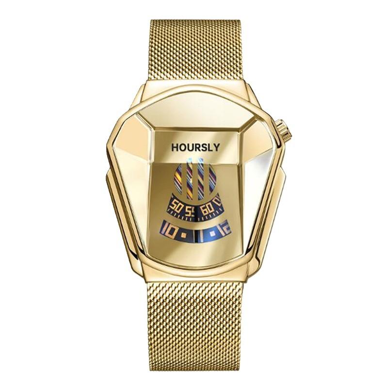 Роскошные мужские наручные часы из нержавеющей стали, модные кварцевые часы One Size
Роскошные мужские наручные часы из нержавеющей стали, модные кварцевые часы One Size