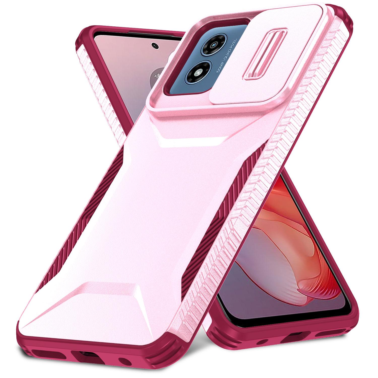 For Motorola Moto G Play (2024) 4G/G22 Case Slide Lens Protection TPU+PC Shockproof Phone Cover Red
For Motorola Moto G Play (2024) 4G/G22 Case Slide Lens Protection TPU+PC Shockproof Phone Cover Red