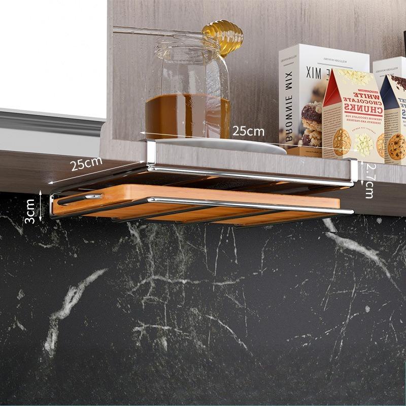 Stainless Steel Kitchen Under-Cabinet Hanging Rack Multi-Layer Pot Lid Holder Space-Saving Chopping Board Organizer Tissue Paper
Stainless Steel Kitchen Under-Cabinet Hanging Rack Multi-Layer Pot Lid Holder Space-Saving Chopping Board Organizer Tissue Paper
