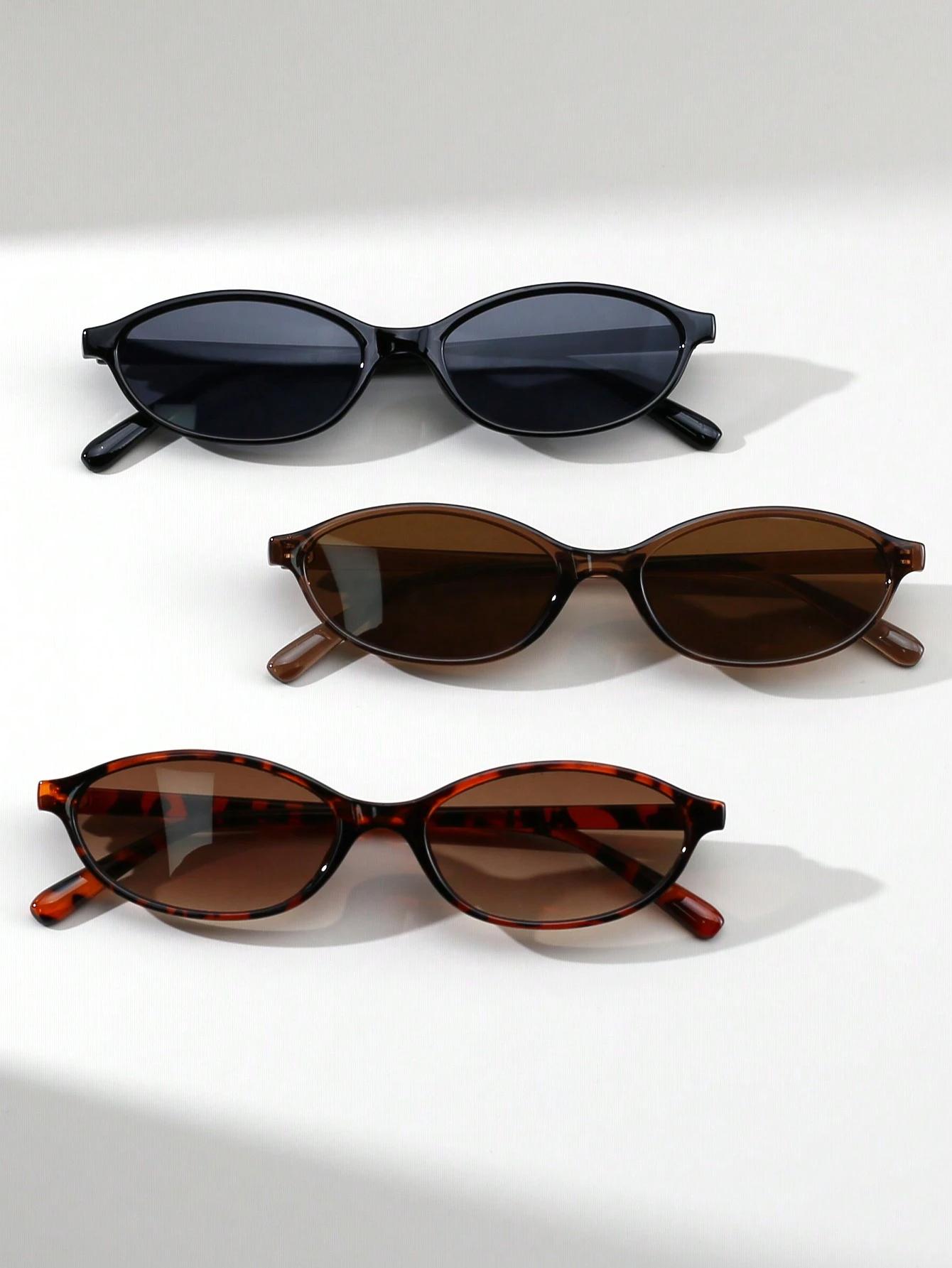 3PCS Unisex Minimalist Style Color Block Fashion Glasses Set Suitable for Daily Wear Photography And Driving
3PCS Unisex Minimalist Style Color Block Fashion Glasses Set Suitable for Daily Wear Photography And Driving