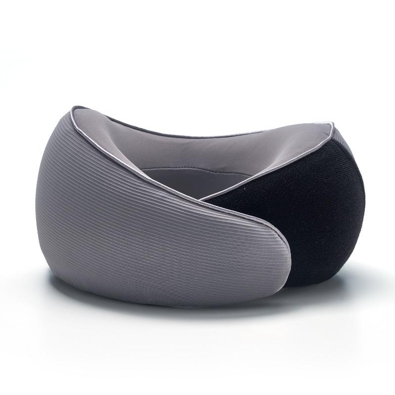 Neck Support U-Shaped Pillow Slow Rebound Memory Foam Ice Silk U Pillow for Train Airplane Travel 26x24x14cm серый
Neck Support U-Shaped Pillow Slow Rebound Memory Foam Ice Silk U Pillow for Train Airplane Travel 26x24x14cm серый