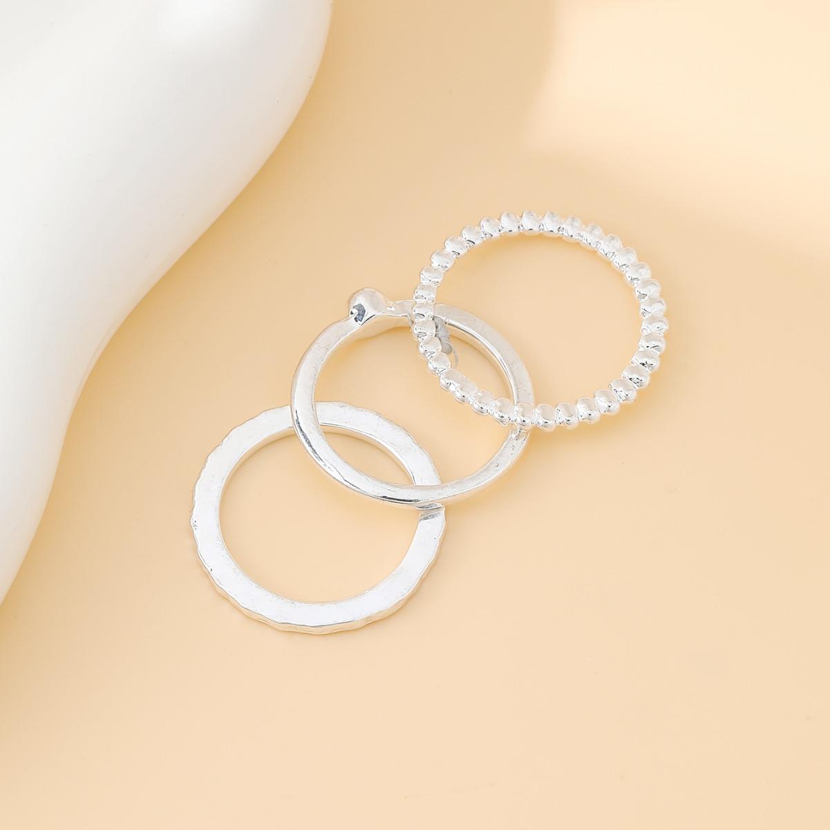 Jianjie 925 Silver Trio Ring Set: Fashionable European & American Style for Women’s Holidays Size 6 белый
Jianjie 925 Silver Trio Ring Set: Fashionable European & American Style for Women’s Holidays Size 6 белый