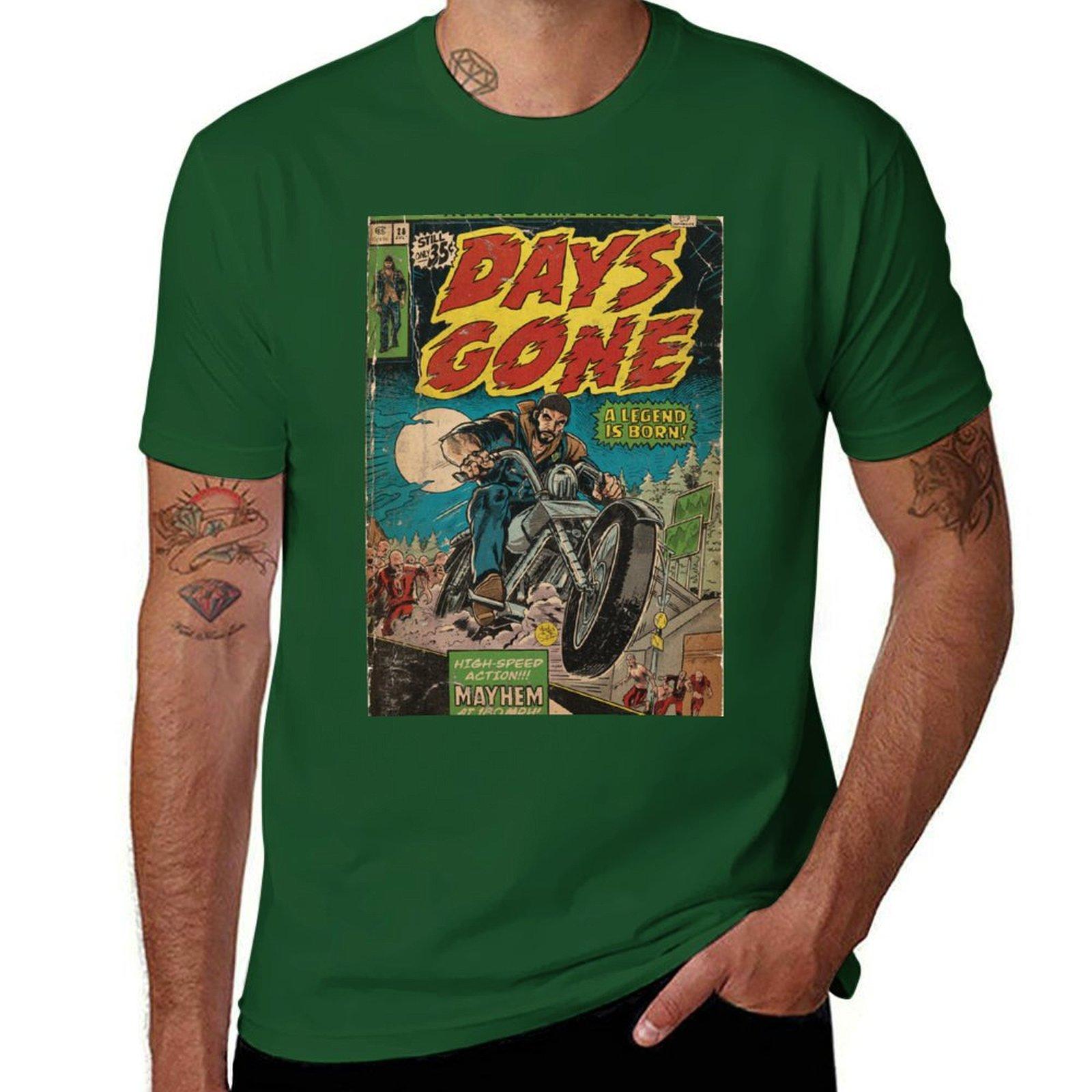 Mayhem at 180mph - Days Gone fan art comic cover T-Shirt customizeds anime clothes T-shirts for men cotton 4XL
Mayhem at 180mph - Days Gone fan art comic cover T-Shirt customizeds anime clothes T-shirts for men cotton 4XL