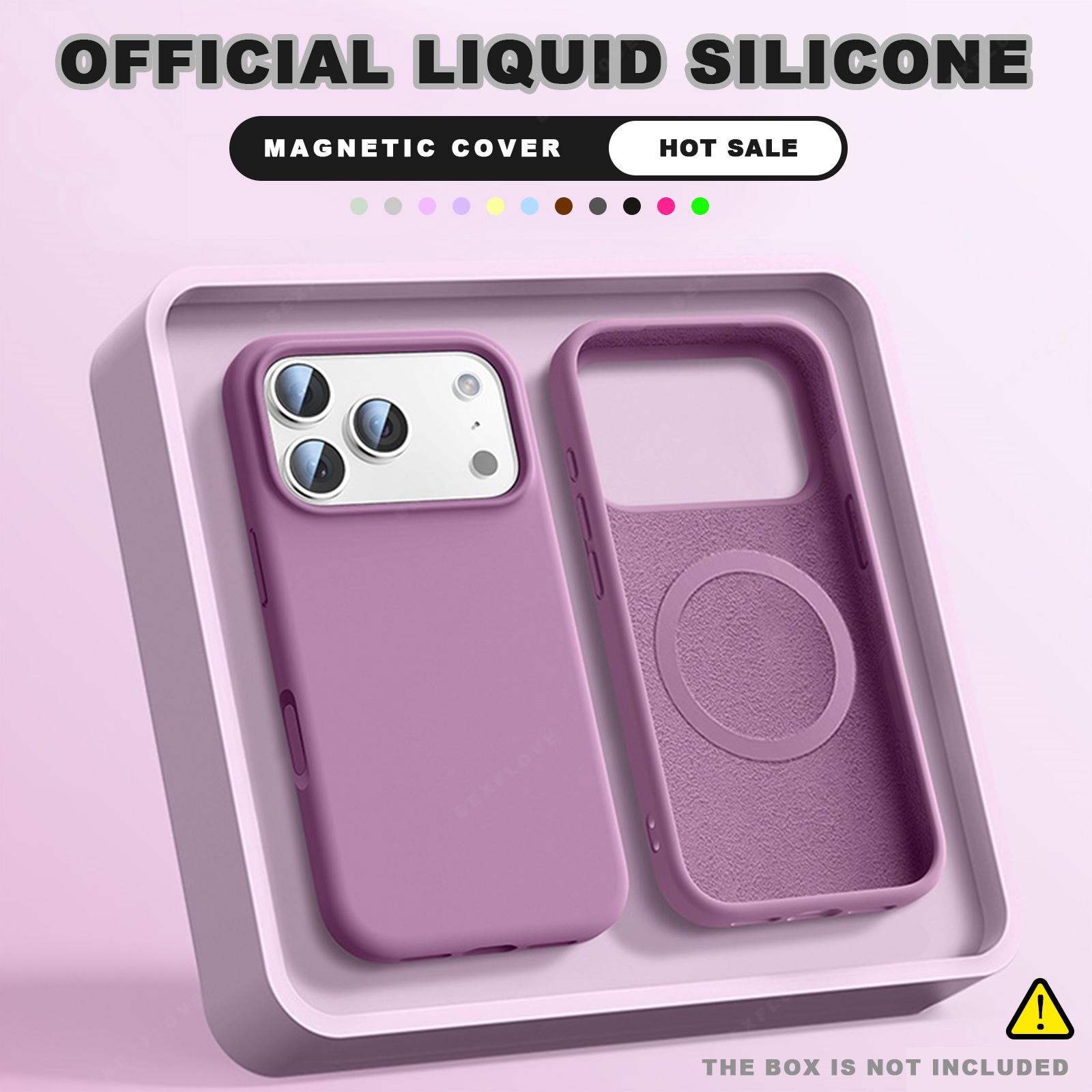 Magnetic Official Phone Case For iPhone 16E 16 14 15 Plus 11 12 13 16 17 Pro Max Air Magsafe Liquid Silicone Protector Cover For iPhone 11
Magnetic Official Phone Case For iPhone 16E 16 14 15 Plus 11 12 13 16 17 Pro Max Air Magsafe Liquid Silicone Protector Cover For iPhone 11
