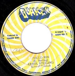 7inch Record ERROL STERLING THE SONS OF YAHWEH Pollution NONE Quaker Jamaica Reggae Ska Dub Used
7inch Record ERROL STERLING THE SONS OF YAHWEH Pollution NONE Quaker Jamaica Reggae Ska Dub Used