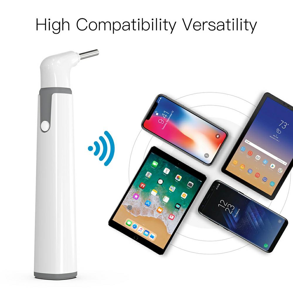 TESLONG SA39W 3.9mm WiFi Visual Otoscope Ear Endoscope Camera Ear Wax Cleaner Camera Type A
TESLONG SA39W 3.9mm WiFi Visual Otoscope Ear Endoscope Camera Ear Wax Cleaner Camera Type A