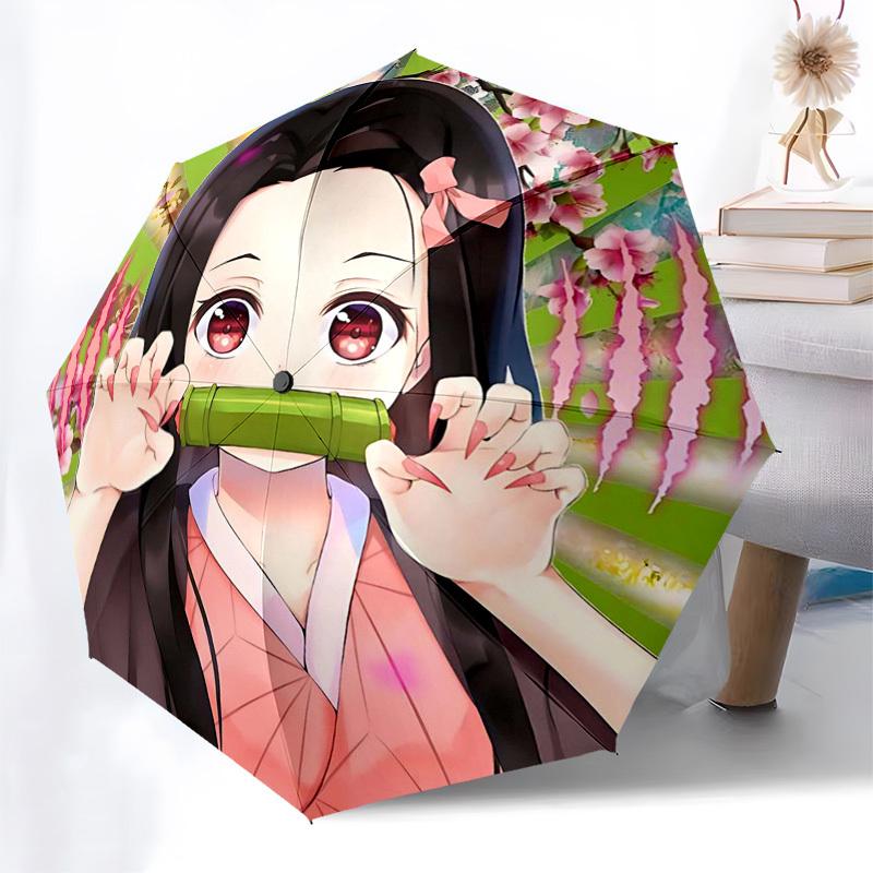 1pc Cherry Blossom Bamboo Umbrella - Automatic Opening/Closing, Portable 3-Fold Design, 8-Bone Iron Frame, Outdoor Umbrella, Festival Gift, Suitable f
1pc Cherry Blossom Bamboo Umbrella - Automatic Opening/Closing, Portable 3-Fold Design, 8-Bone Iron Frame, Outdoor Umbrella, Festival Gift, Suitable f