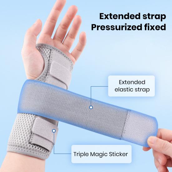 1 Pair Carpal Tunnel Wrist Brace Support for Arthritis Tendonitis Sprain Hand Splint Guard Breathable Splint Support Brace for Injuries Exercise
1 Pair Carpal Tunnel Wrist Brace Support for Arthritis Tendonitis Sprain Hand Splint Guard Breathable Splint Support Brace for Injuries Exercise