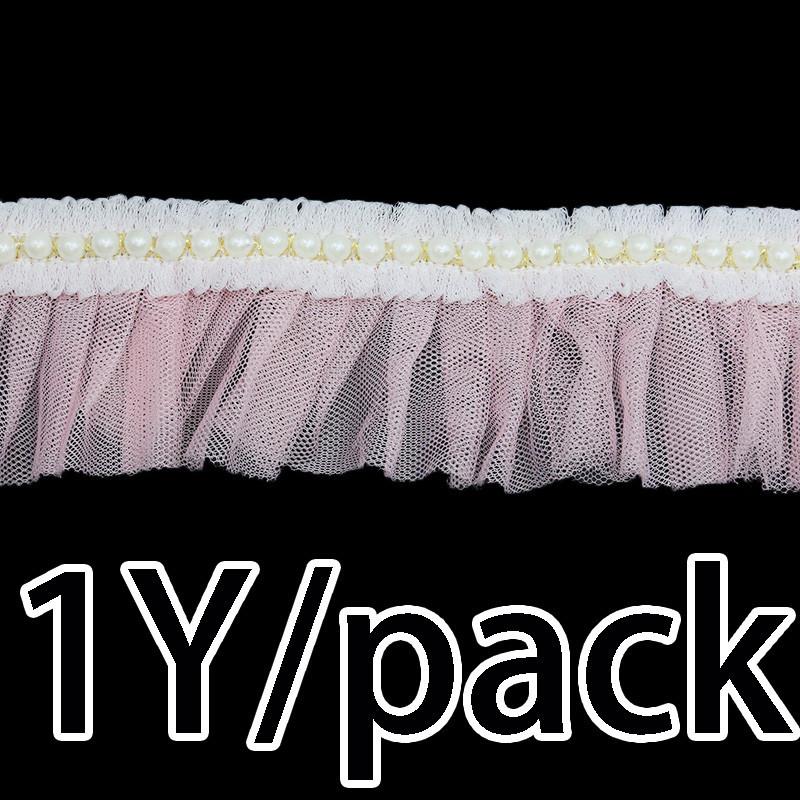 (1Yard/roll) Width 6cm Pleated Skirt Pearl Lace Handmade Furniture Decoration Clothing Matching Ethnic Style 6cm розовый
(1Yard/roll) Width 6cm Pleated Skirt Pearl Lace Handmade Furniture Decoration Clothing Matching Ethnic Style 6cm розовый