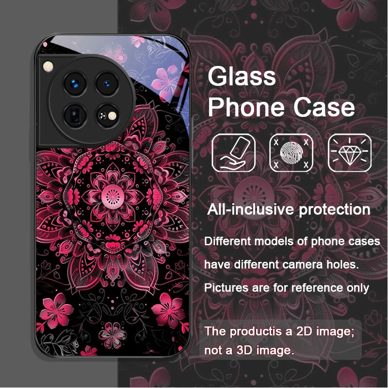 Vintage Mandala Lotus Flower Pattern Tempered Glass Phone Case for OnePlus 13 R 12 11 10 Pro ACE2 ACE3 Nord CE 4 3 2 Lite Cover OnePlus Nord CE 3 Lite
Vintage Mandala Lotus Flower Pattern Tempered Glass Phone Case for OnePlus 13 R 12 11 10 Pro ACE2 ACE3 Nord CE 4 3 2 Lite Cover OnePlus Nord CE 3 Lite
