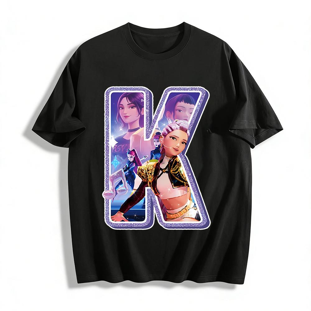 Shiny K-letter Print K-pop Girl Group Graphic Tee Trendy Stage Style Casual Unisex Top Pure cotton T-shirt XXS
Shiny K-letter Print K-pop Girl Group Graphic Tee Trendy Stage Style Casual Unisex Top Pure cotton T-shirt XXS